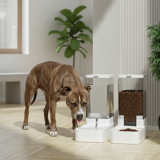 Eco-Friendly Automatic Pet Dining Station (3.8L Large Capacity)