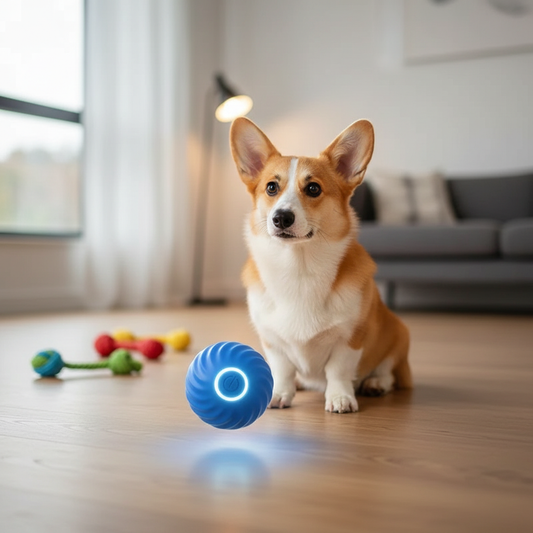 AutoBounce: The Ultimate Self-Moving Motion Activated Pet Toy