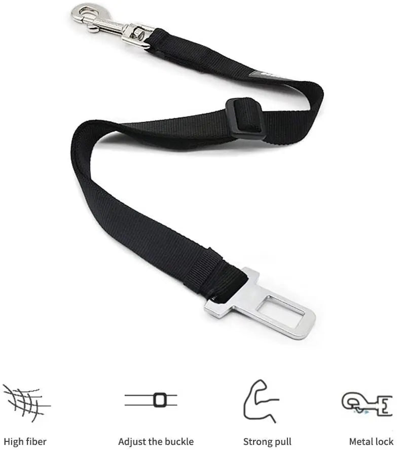 Adjustable Pet Safety Seat Belt