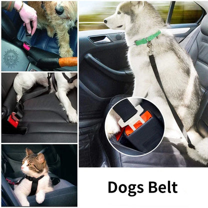 Adjustable Pet Safety Seat Belt