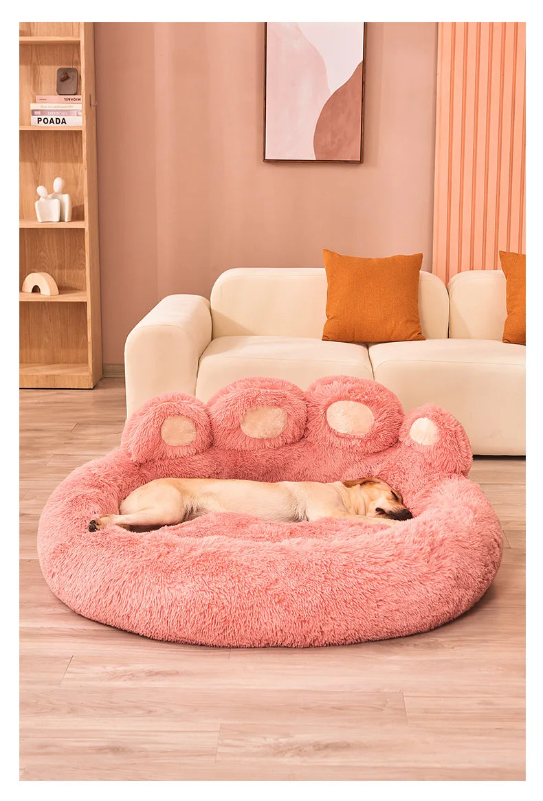 Luxury Fluffy Dog Bed