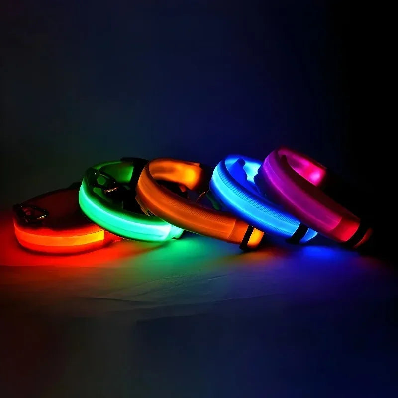 LED Dog Safety Flashing Collar