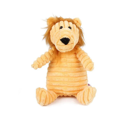 Plush Dog Toy Animals With Squeaker