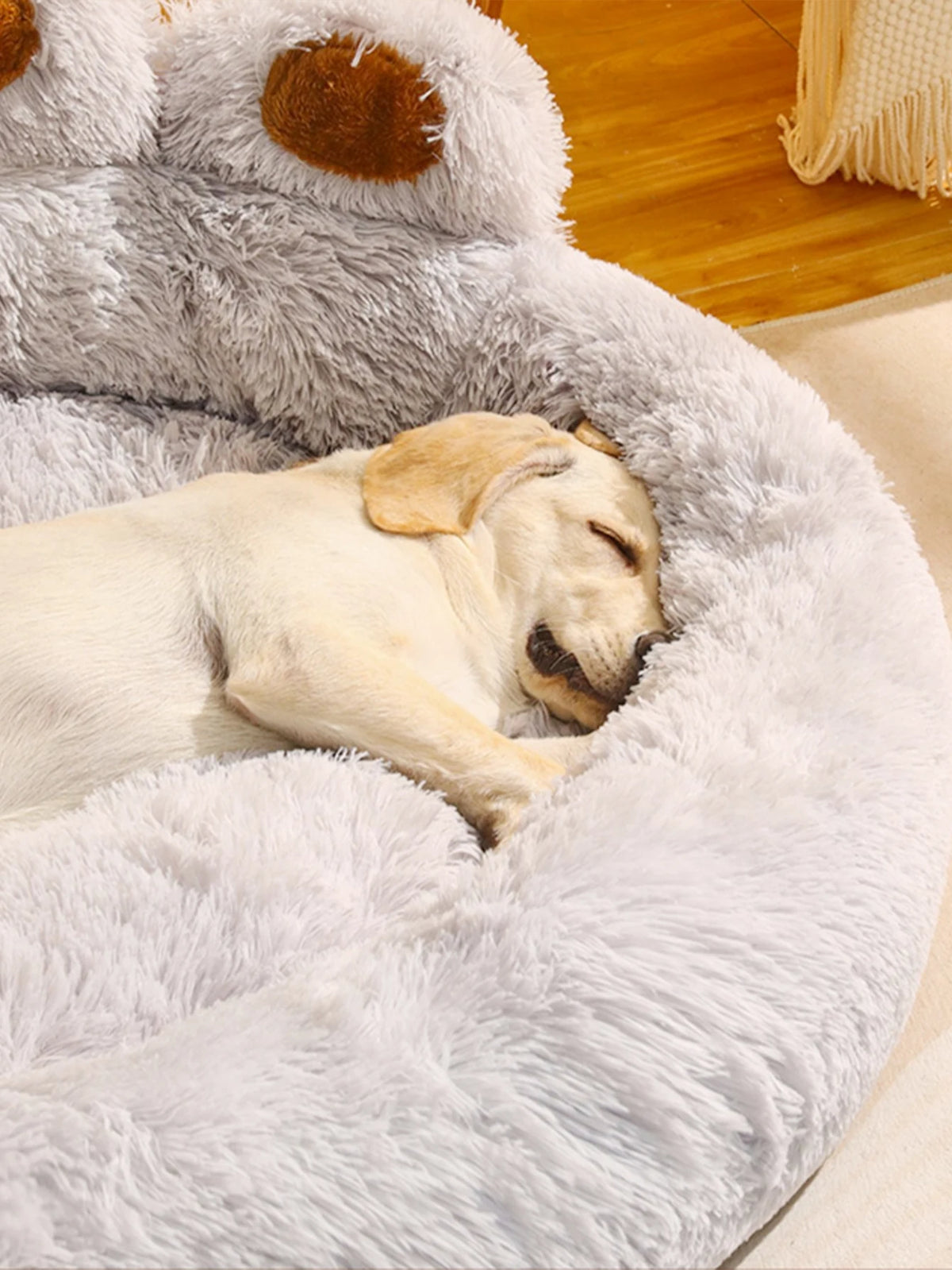 Luxury Fluffy Dog Bed