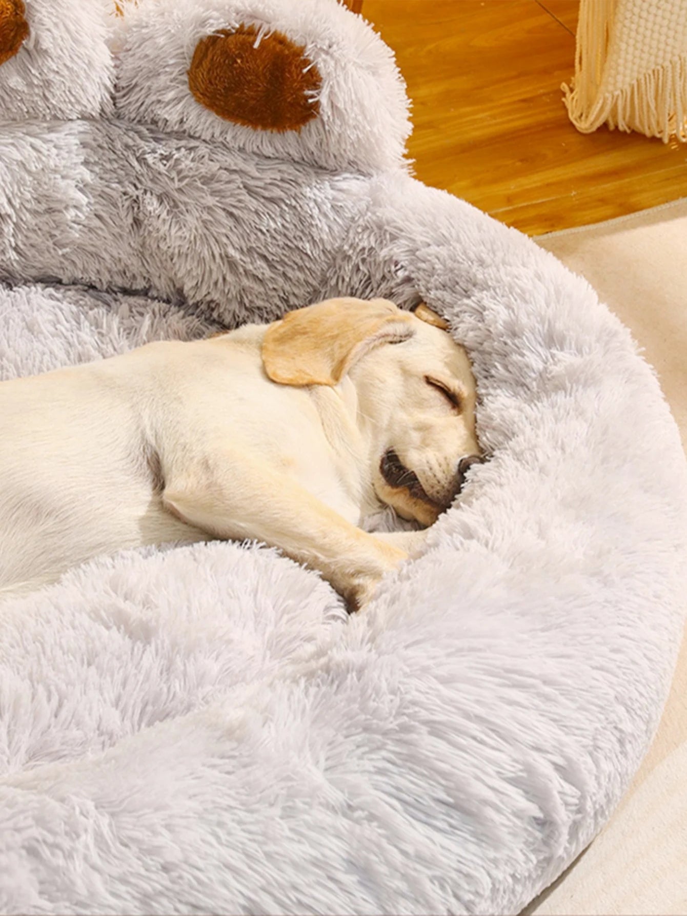 Luxury Fluffy Dog Bed