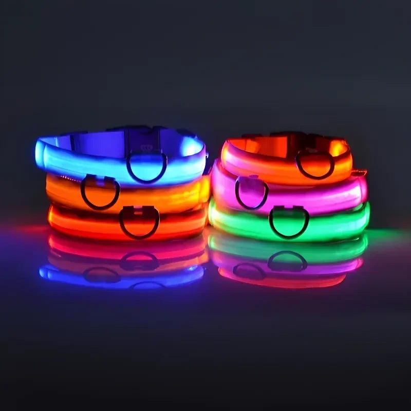 LED Dog Safety Flashing Collar