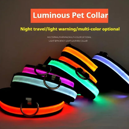 LED Dog Safety Flashing Collar