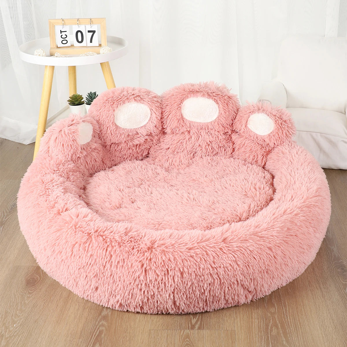 Luxury Fluffy Dog Bed