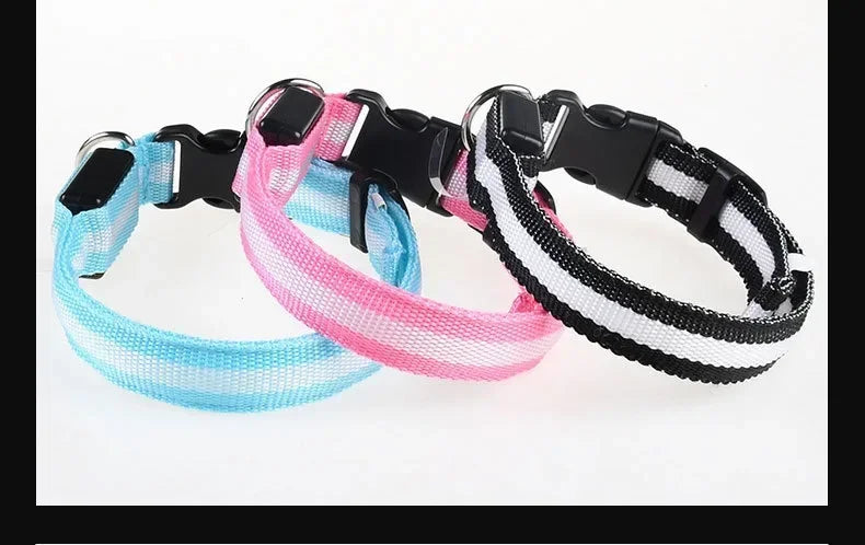 LED Dog Safety Flashing Collar