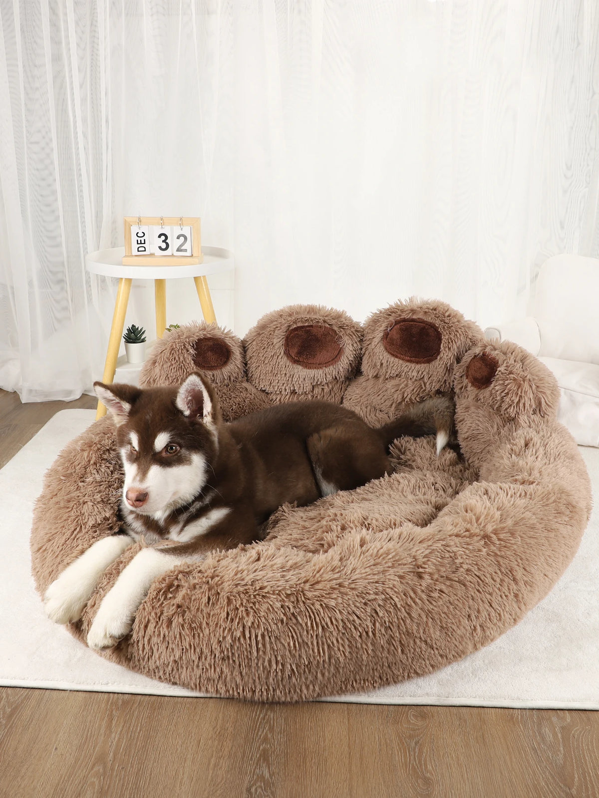 Luxury Fluffy Dog Bed