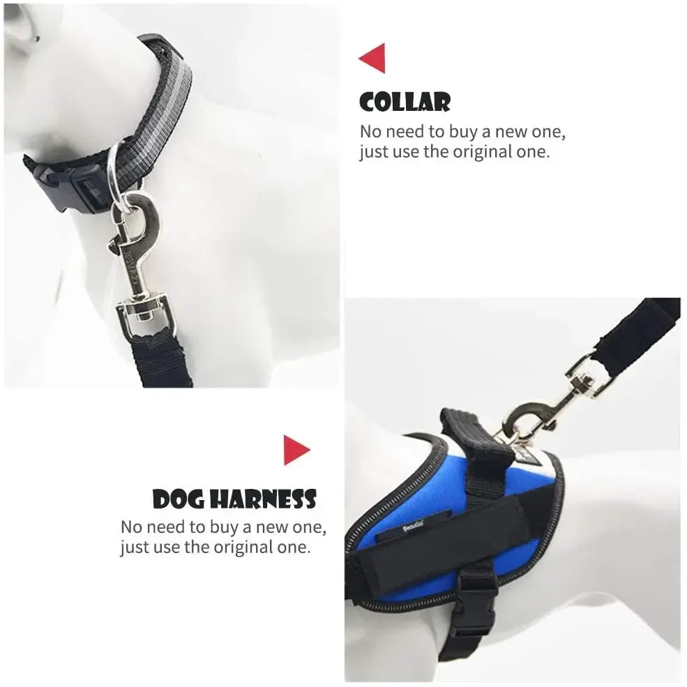 Adjustable Pet Safety Seat Belt
