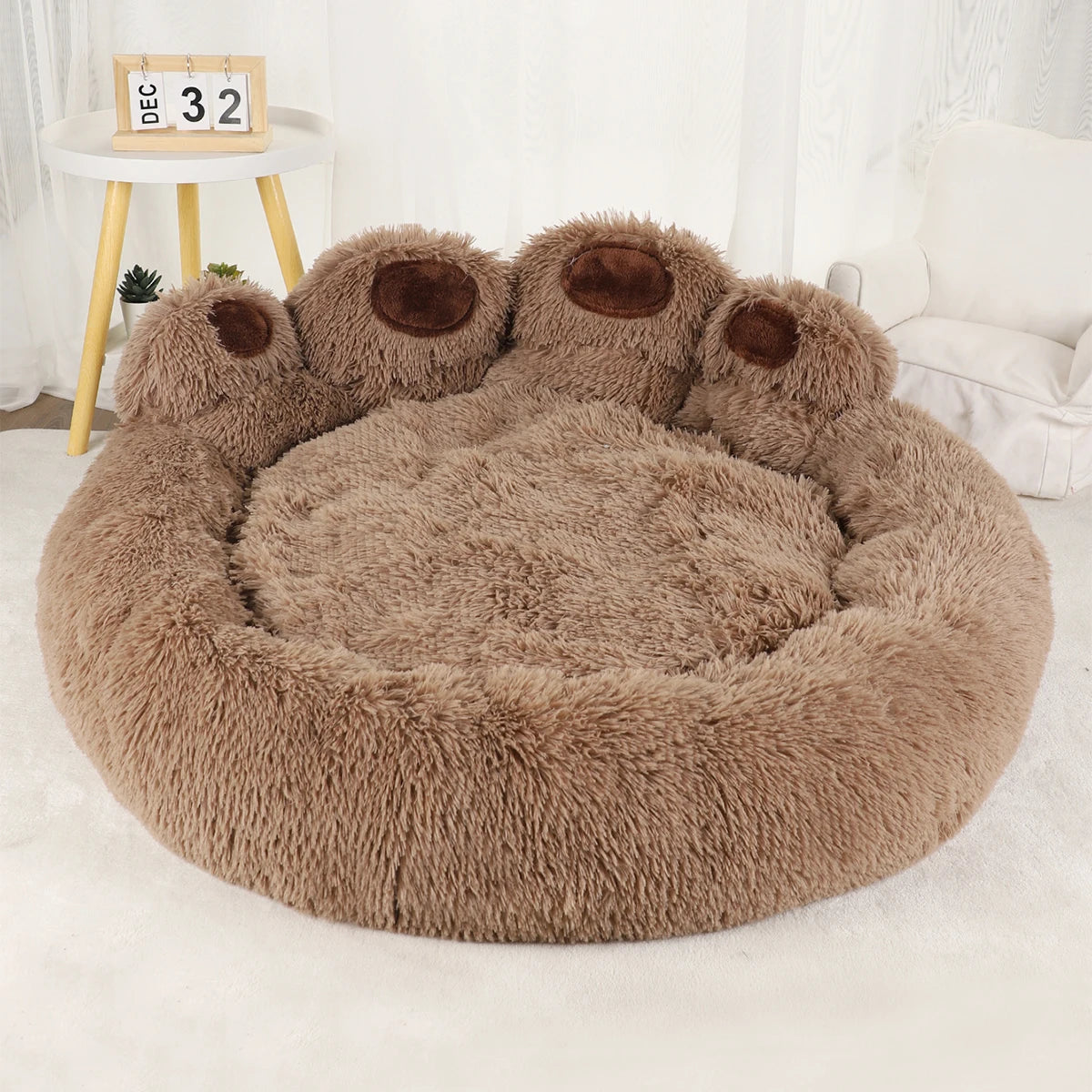 Luxury Fluffy Dog Bed